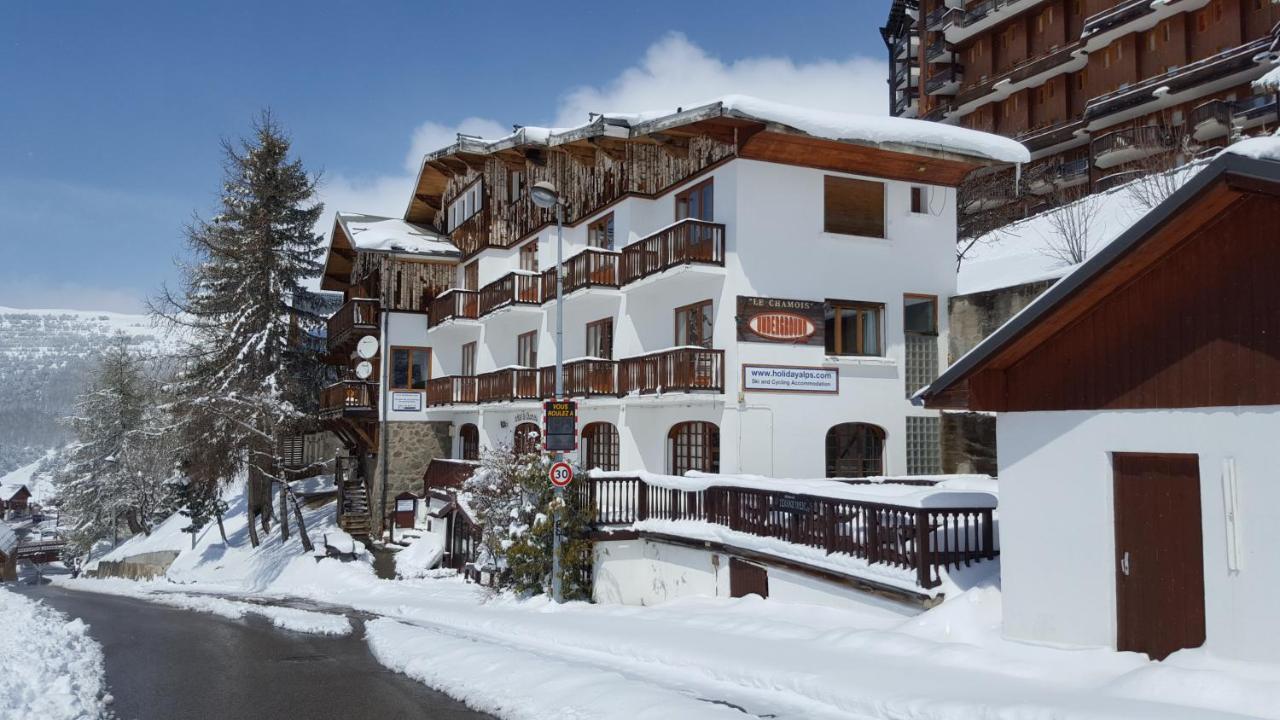 Hotel Le Chamois Alpe d'Huez Exterior photo